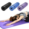 Thick 10MM Yoga Mats 183X60 Pilates Fitness Body Building Mat Non-slip